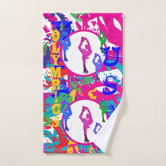 OLYMPIC SKATING  BADHANDTUCH SET (Handtuch)