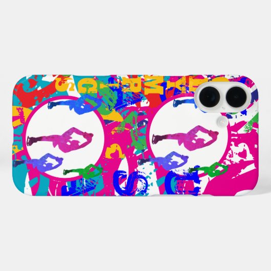 OLYMPIC SKATING Case-Mate iPhone HÜLLE (Rückseite (Horizontal))