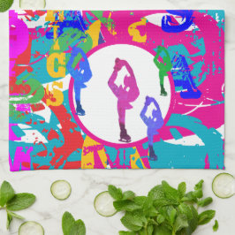 OLYMPIC SKATING GESCHIRRTUCH