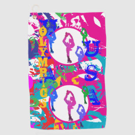 OLYMPIC SKATING GOLFHANDTUCH