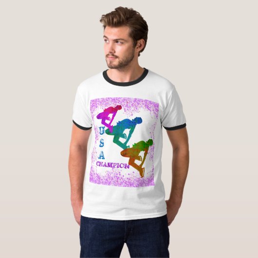 OLYMPIC SKATING  T-Shirt (Vorne ganz)