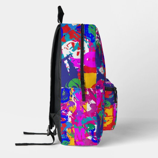 OLYMPIC SKIING BEDRUCKTER RUCKSACK (Links)