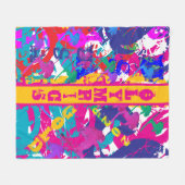 OLYMPIC SKIING FLEECEDECKE (Vorderseite (Horizontal))