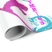 OLYMPIC SKIING GESCHENKPAPIER (Rolleneckpunkt)