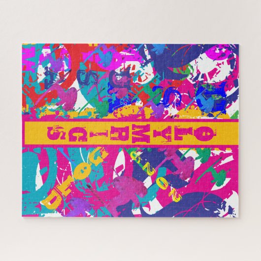 OLYMPIC SKIING PUZZLE (Horizontal)