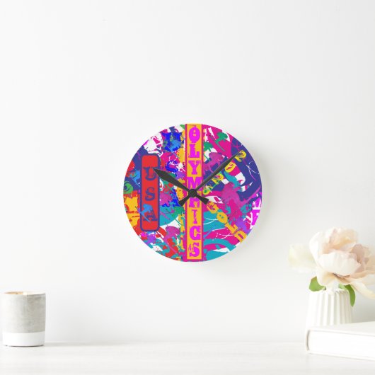 OLYMPIC SKIING RUNDE WANDUHR (Zuhause)