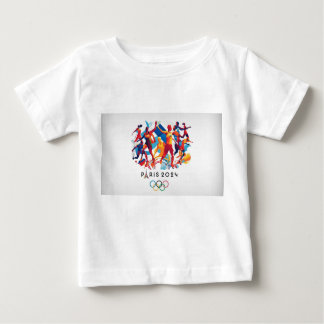 Olympic Spirit Watercolor-T - Shirt