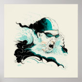 Olympic Swim Poster (Vorne)