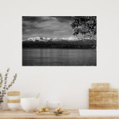 Olympische Berge Poster (Küche)