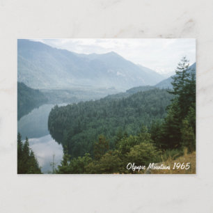 Olympische Berge Postkarte