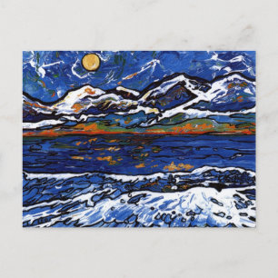 Olympische Berge Postkarte