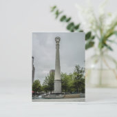 Olympische Flamme Postkarte (Stehend Vorderseite)