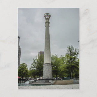 Olympische Flamme Postkarte