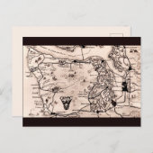 Olympische Halbinsel Karte (Vorne/Hinten)