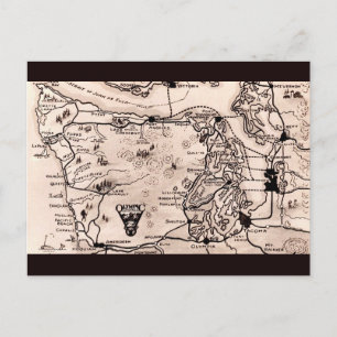 Olympische Halbinsel Karte