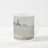 Olympische Halbinsel Ocean Wave Beach Foto Tasse (VorderseiteRechts)