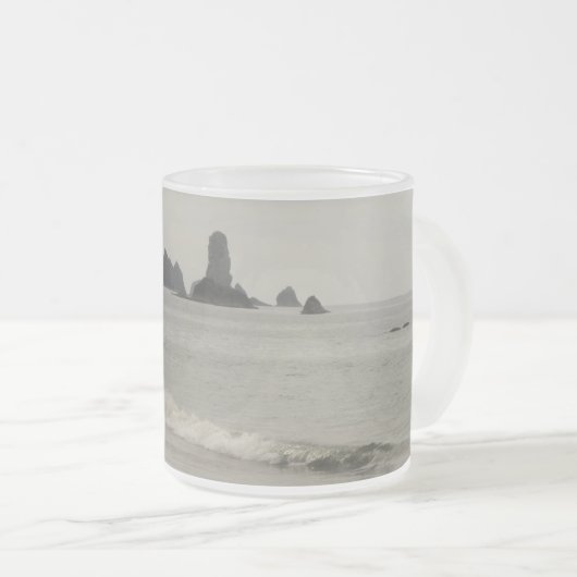 Olympische Halbinsel Ocean Wave Beach Foto Tasse (VorderseiteRechts)