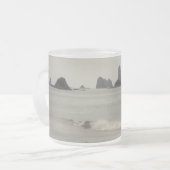 Olympische Halbinsel Ocean Wave Beach Foto Tasse (Vorderseite Links)