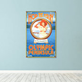 Olympische Halbinsel, Washington Hop the Ferry Leinwanddruck (Insitu (Holzboden))