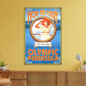 Olympische Halbinsel, Washington Hop the Ferry Leinwanddruck (Insitu (Wohnzimmer))