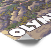 Olympische Halbinsel, WashingtonBergziegen Poster (Ecke)