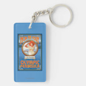 Olympische Halbinsel, WashingtonHop die Fähre Schlüsselanhänger (Rückseite)