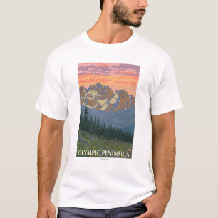Olympische Halbinsel, WashingtonSpring Blumen T-Shirt
