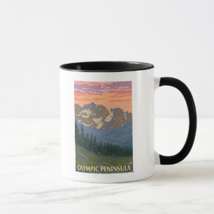 Olympische Halbinsel, WashingtonSpring Blumen Tasse