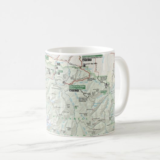 Olympische Karten-Tasse Kaffeetasse (VorderseiteRechts)