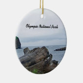 Olympische Nationalparkverzierung Keramik Ornament (Rechts)