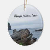 Olympische Nationalparkverzierung Keramik Ornament (Links)