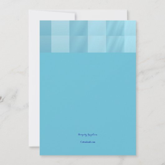 olympische Pool-Party Einladung (Rückseite)