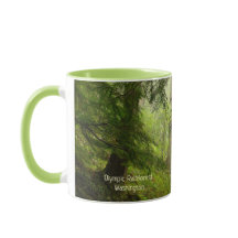 Olympische Rainforest Washington Foto Tasse