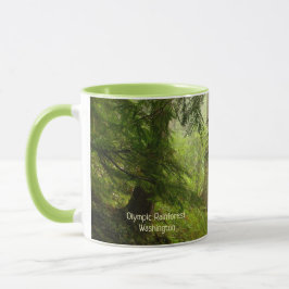 Olympische Rainforest Washington Foto Tasse
