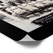 Olympische Ruderteams Foto 1932 Poster (Ecke)