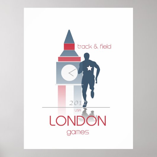 Olympische Spiele: Track & Field Poster (Vorne)