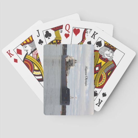 Olympische Spielkarte Algoma (Rückseite)