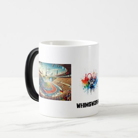 Olympische TASSE 2024 Morphing (Vorderseite Links)