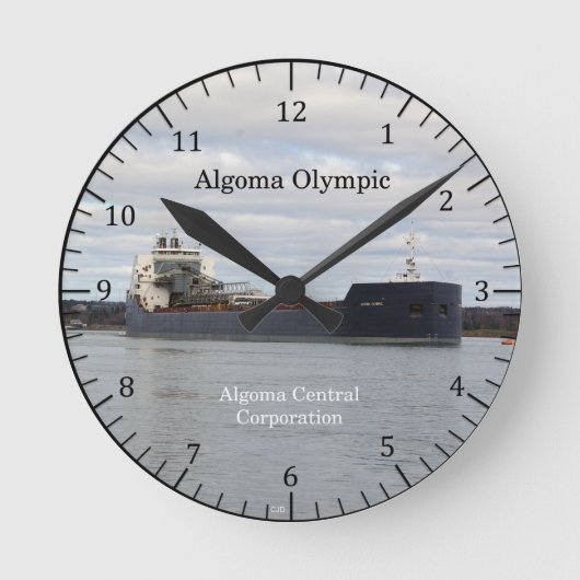 Olympische Uhr von Algoma (Vorderseite)