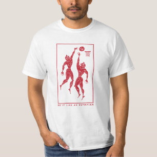 Olympischer Basketball-T - Shirt