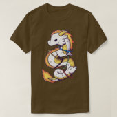 Olympischer Flammendrache T-Shirt (Design vorne)