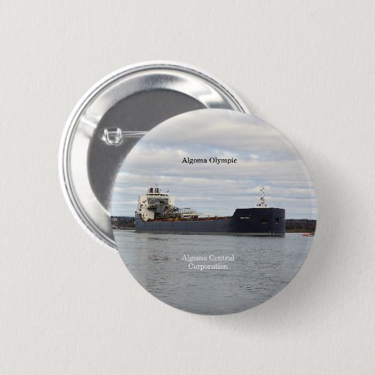 Olympischer Knopf Algoma Button (Vorne & Hinten)