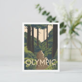 Olympischer Nationalpark - Ausstellungsort Postkarte (Stehend Vorderseite)