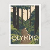 Olympischer Nationalpark - Ausstellungsort Postkarte (Vorderseite)