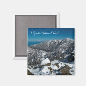 Olympischer Nationalpark, Blick auf den Hurrikan R Magnet (Vorderseite/Rückseite)