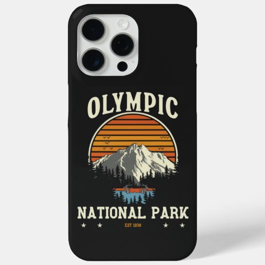 Olympischer Nationalpark Case-Mate iPhone Hülle (Rückseite)