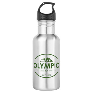 Olympischer Nationalpark Edelstahlflasche