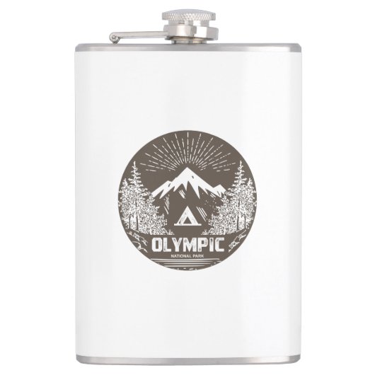 Olympischer Nationalpark Flachmann (Vorderseite)