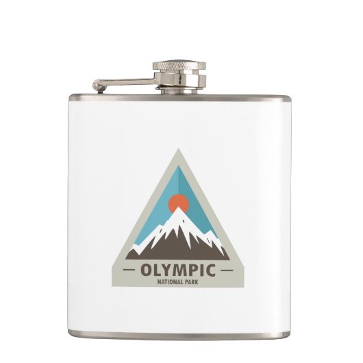 Olympischer Nationalpark Flachmann (Vorderseite)