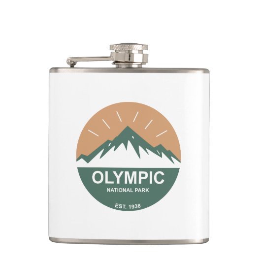 Olympischer Nationalpark Flachmann (Vorderseite)